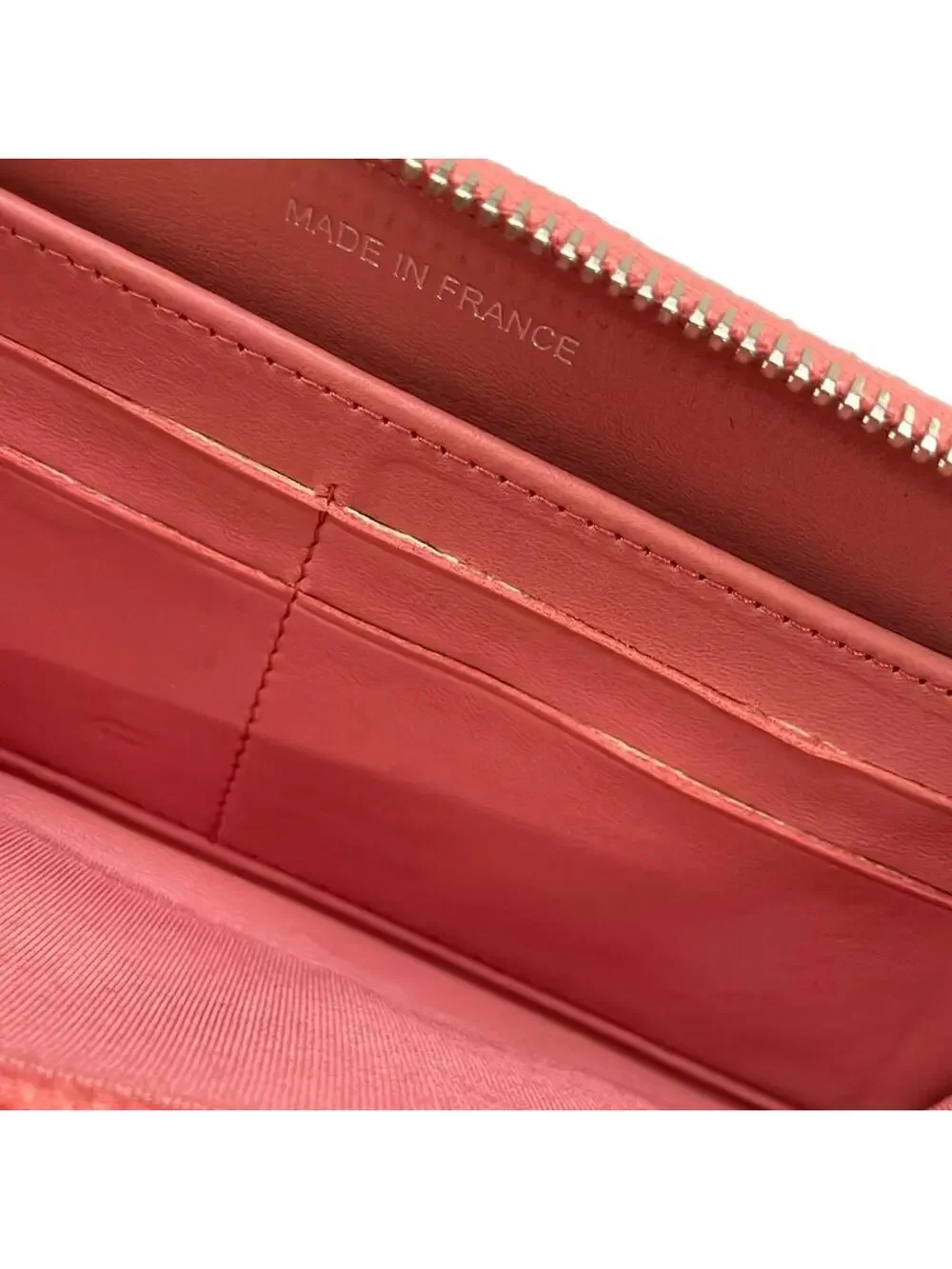 Chanel Matelasse Pink Lambskin Long #300022C69B